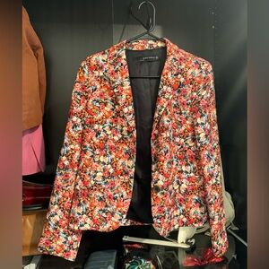 Zara flower blazer